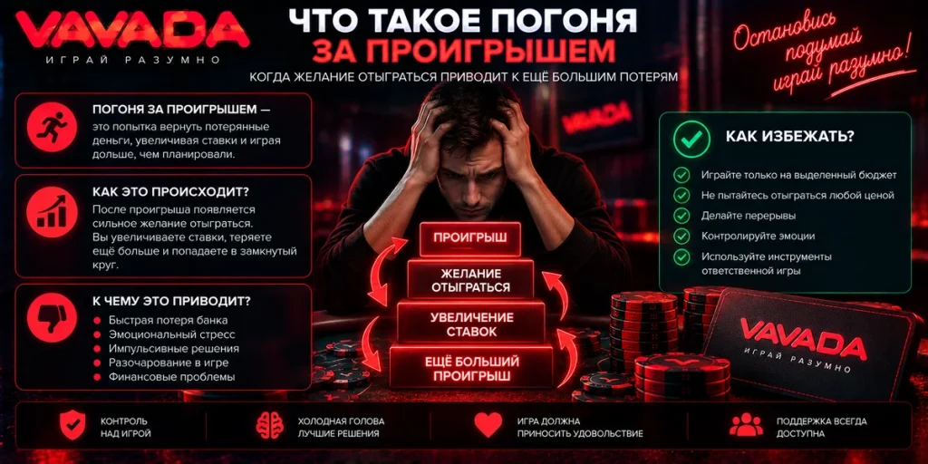 Погоня за проигрышем и увеличение ставок
