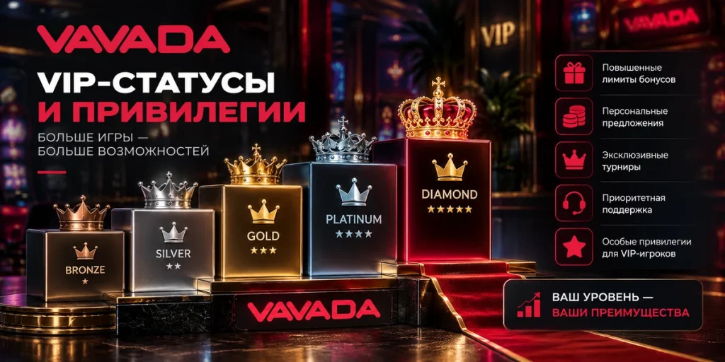 VIP-статус Vavada и контроль расходов при участии в программе лояльности