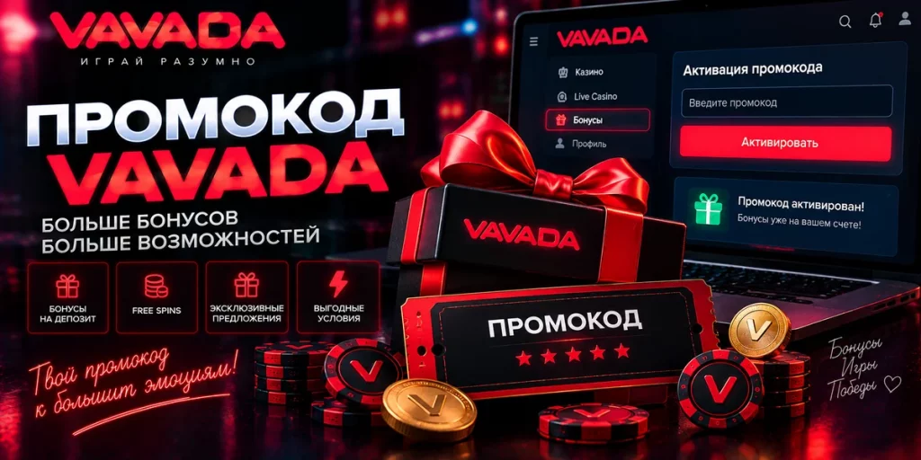 Промокод Vavada — как активировать и проверить